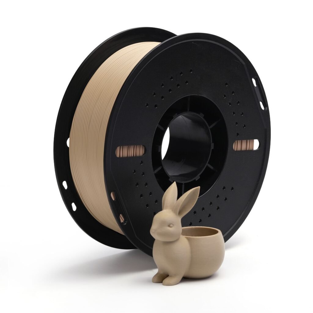 Bobina de filamento PLA Premium Marrom Claro ORVoxel