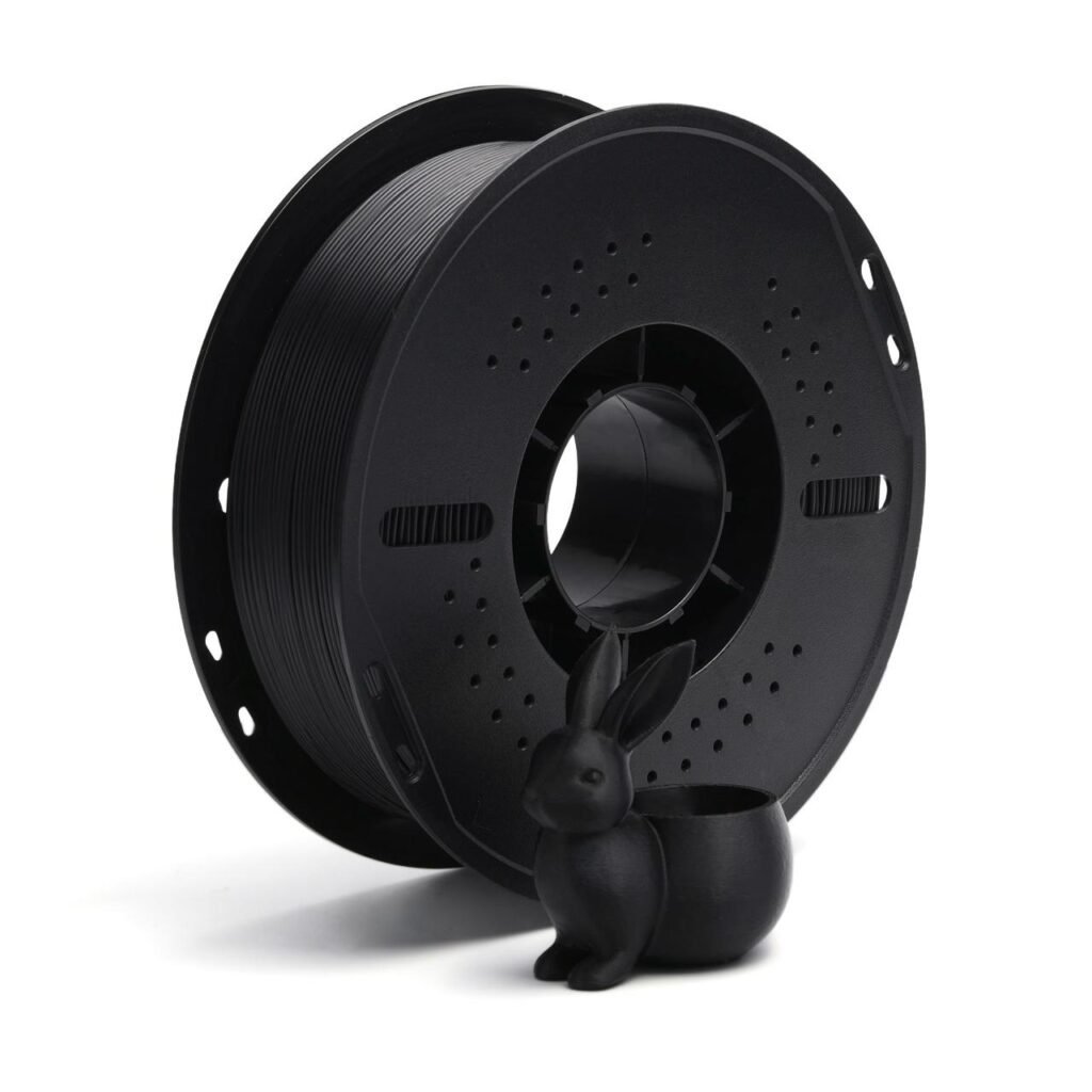 Bobina de filamento PLA Premium Preto ORVoxel